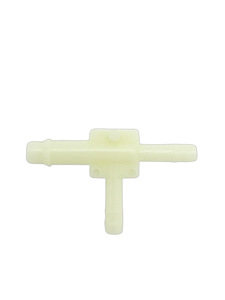 Windshield Washer Hose Connector T-Shaped Injection Molded High Strength Plastic Connector For Hoses Leading To Nozzles Photo Main