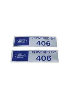 Powered By 406 Valve Cover Decal Photo Main