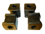 Ford Parts -  Stabilizer Bar Bushing Repair Kit - Stabilizer To Frame Bushings - 4 Pc. Kit (Exc. Station Wagon, Sedan Delivery, Retractable and Ranchero).
