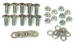 Ford Parts -  Bumper Bolts Coarse Thread Stainless, Nuts, Locks and Flat Washer (Set Of 12 Each)