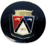 Ford Parts -  Exterior Rear View Mirror Crest - Exact Reproduction Emblem For 61FAB17696A Mirror (2 Required) Galaxie