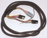 Ford Parts -  Electric Window Harness Left Hand Rear - Galaxie 2 and 4 Door, H/T, F/B, Convertible W/ Console - 77"