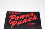 Ford Parts -  Battery Decal Ford Power Punch