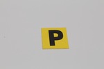 Ford Parts -  Paint Decal "P" Paint Ok Decal - Yellow