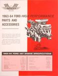 Ford Parts -  Sales Literature Ford 427 High Performance Parts and Accessories Manual