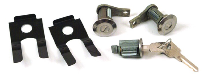 Ignition Door Lock Set Each Set Contains 1 Ignition Key Cylinder 2 Door Key Cylinders 2 Ford Logo On Keys All Tumblers Use The Same Key