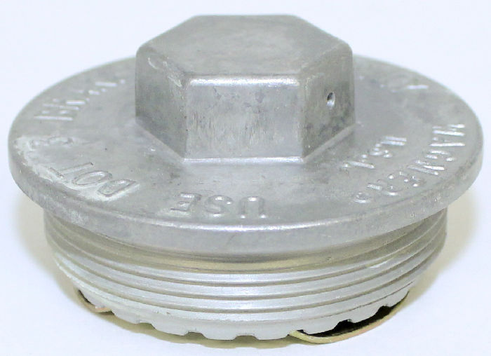 Ford Parts Master Cylinder Cap Metal, No Gasket
