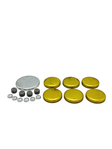 Ford Car Expansion Plug Set - 332, 352, 390, 406, 427 - Brass Photo Main
