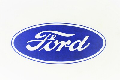 9 1/2" Ford Oval Decal  Photo Main