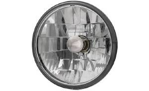 Chevrolet Headlight, Clear Glass With Diamond Cut Reflector 12v 7 inch (Adjure) Photo Main
