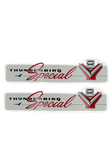 Ford Car Valve Cover Decal "Thunderbird Special" For 312 Photo Main