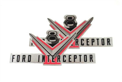 Valve Cover Decal "Police Interceptor"  Photo Main