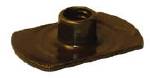 Ford Parts -  Moulding Clip Retainer, Top Boot Outer Trim- Galaxie Convertible