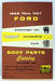 Ford Parts -  Ford Body Parts List Passenger Car, Thunderbird and Truck