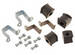 Ford Parts -  Stabilizer Bar Bushing Repair Kit Front, Includes Bushings and Brackets - Station Wagon, Sedan Delivery, Retractable and Ranchero
