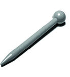 Ford Parts -  Sunvisor Anchor Pin Gray Plastic