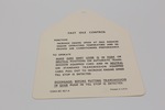 Ford Parts -  Fast Idle Instruction Tag
