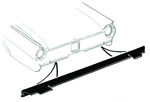Ford Parts -  Stone Deflector Seal - Rear Bumper and Body - All Model Galaxie Exc. Wagon