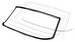 Ford Parts -  Windshield Rubber -1962 -2 and 4 dr. Hardtop, 1962 2 and 4 dr. Sedan, 1963 2 dr. Hardtop notch-back and 4 dr. Hardtop, 1963-64 2 and 4 dr. Sedans