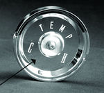 Ford Parts -  Temperature Gauge Lens Galaxie