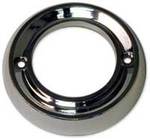 Ford Parts -  Dome Light Lens Bezel, Rear pillar for 63FAZ13783B lens, Galaxie Fastback, Hardtop 57 and 63