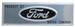 Ford Parts -  Door Sill Plate - Emblem "Product Of Ford Motor Company" Stamped On Black. Requires 2 per car