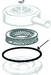 Ford Parts -  Air Filter Element Top Cover Seal - 6 Cyl.
