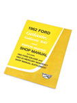 Ford Parts -  Shop Manual With Illustrations and Technical Diagrams