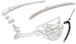 Ford Parts -  Wiper Hose