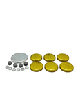 Ford Parts -  Expansion Plug Set - 332, 352, 390, 406, 427 - Brass