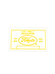 Ford Parts -  Voltage Regulator Decal - 40 Amp W/ A/C