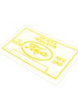 Ford Parts -  Voltage Regulator Decal - W/ A/C and W/ Generator