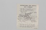 Ford Parts -  Jack Instruction Sheet