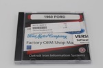 Ford Parts -  1960 Ford Shop Manual On CD