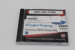 Ford Parts -  1962-1963 Ford Shop Manual On CD