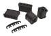 Ford Parts -  Spark Plug Wire Mounting Grommet Set - 2 In-Line, 2 Square and 2 Comb-Shaped Separators - 289, 272, 292 and 312