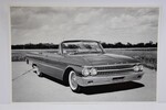 Ford Parts -  Photo - Sunliner Convertible - Top Down - 12" X 18"