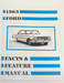 Ford Parts -  Accessory Brochures 1963 With Illustrated Facts and Features Manual