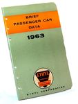 Ford Parts -  Technical Information Booklets Information About Engine Data, Spark Plug Gap, Horsepower, Liquid Capacities, Etc